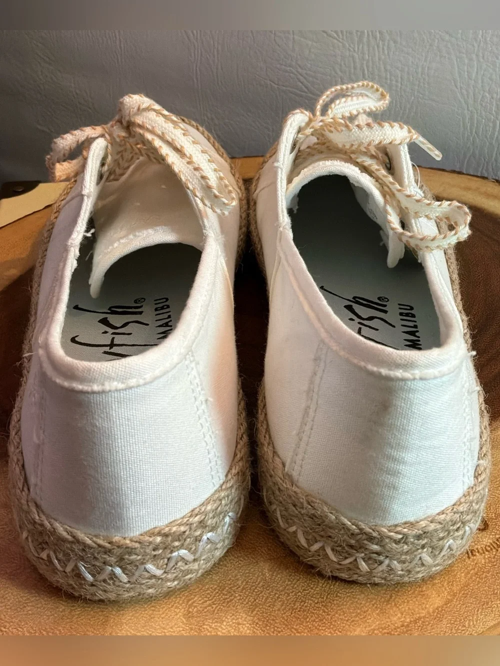 🌙✨🆕 Blowfish Malibu White Espadrille Sneakers Size 8